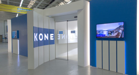 KONE- ALLESTIMENTO - SHOWROOM